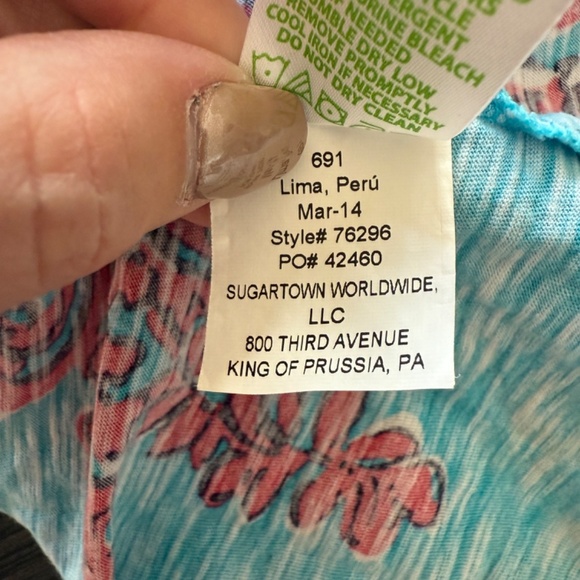 Lilly Pulitzer Mills Maxi Dress/Rhode Island Reef 33968 - Picture 10 of 11